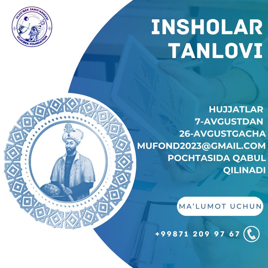 Yangi Oʼzbekistonga qanot boʼlaylik